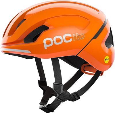 POC POCito Kids Omne MIPS Helmet 2022 - Fluorescent Orange, Fluorescent Orange